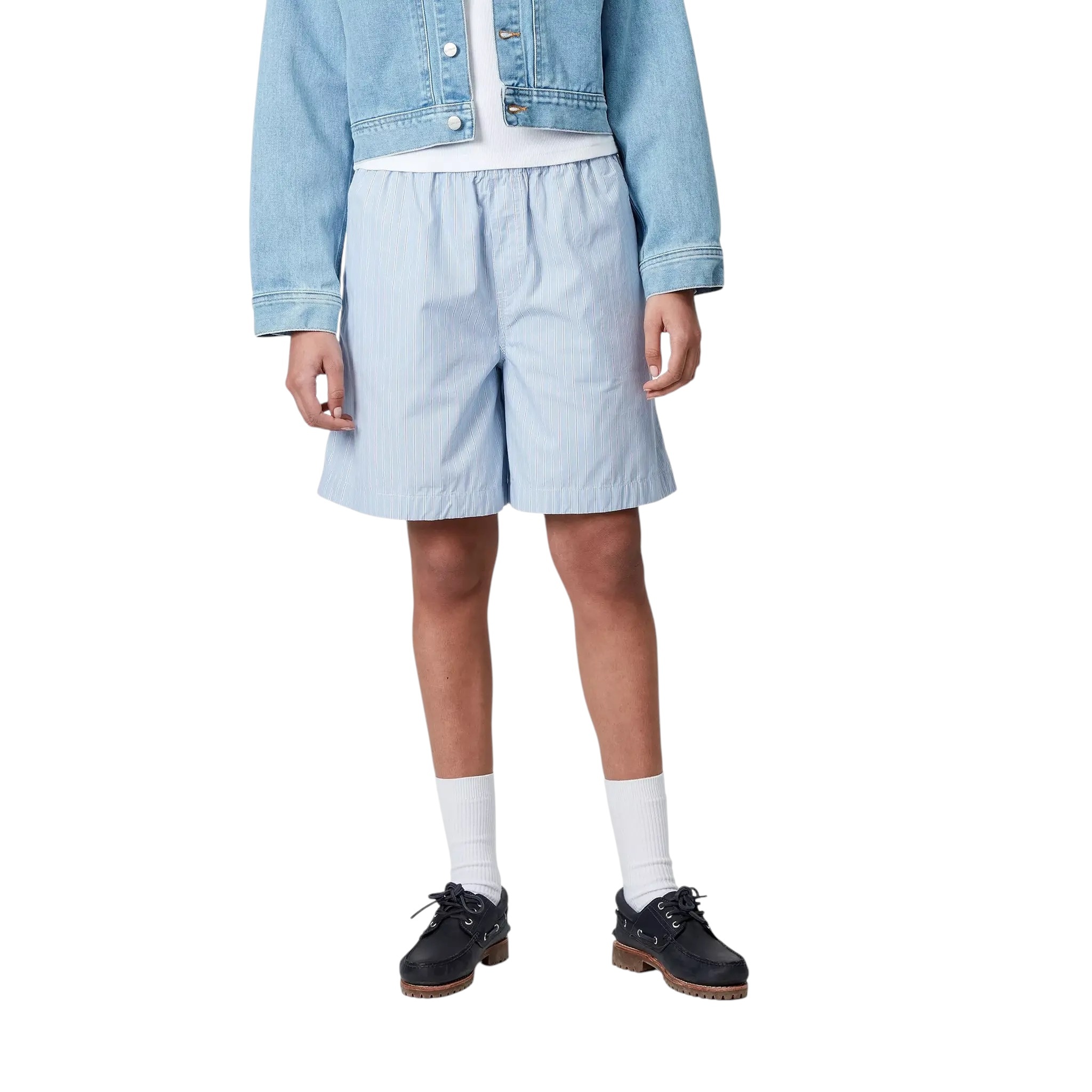 Carhartt WIP W' Nota Short - Bova Stripe/Bluebird