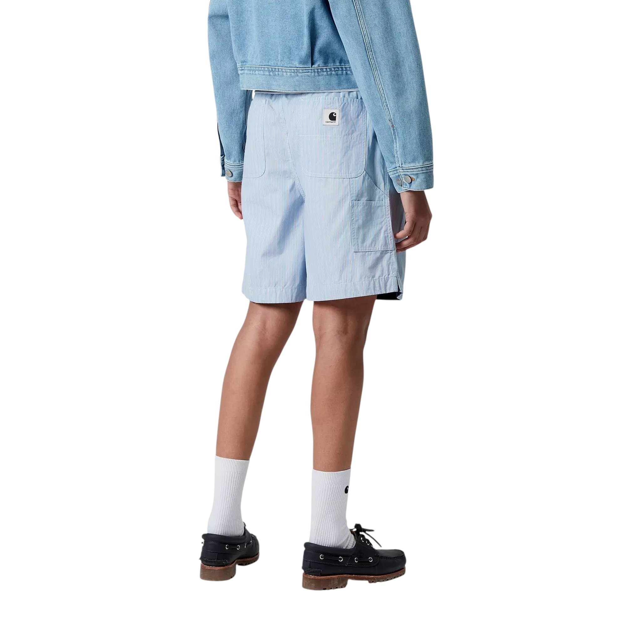 Carhartt WIP W' Nota Short - Bova Stripe/Bluebird