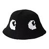 Cane Hat - Black/White