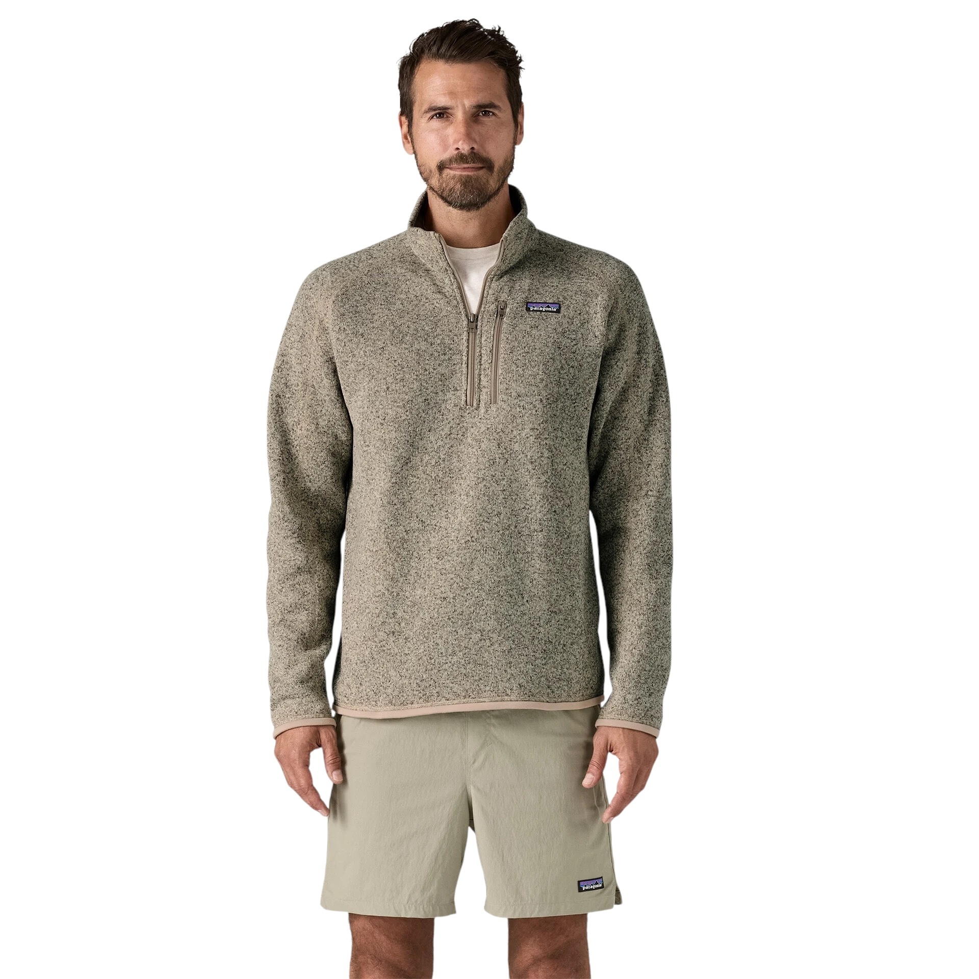Patagonia M's Better Sweater 1/4 Zip - Pelican