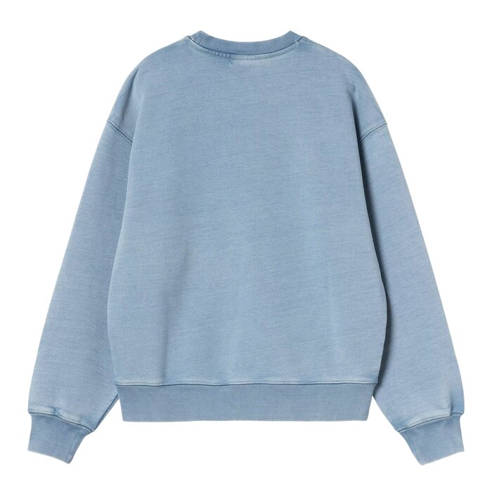 Carhartt WIP W' Ingo Sweat - Light Blue Garment Dyed