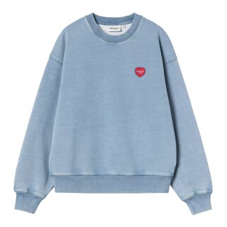 Carhartt WIP W' Ingo Sweat - Light Blue Garment Dyed