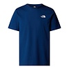 M' S/S Box Nse Tee - Estate Blue/White