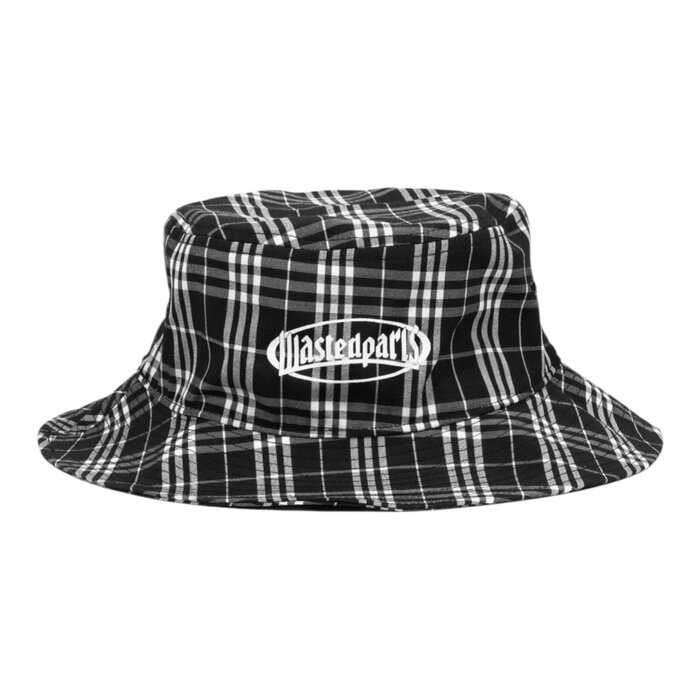 Wasted Paris Yard Tartan Safari Hat - Black/White