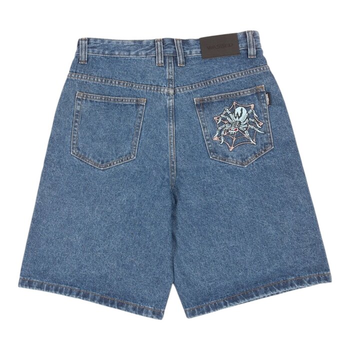 Wasted Paris Prey Casper Short - Washed Blue