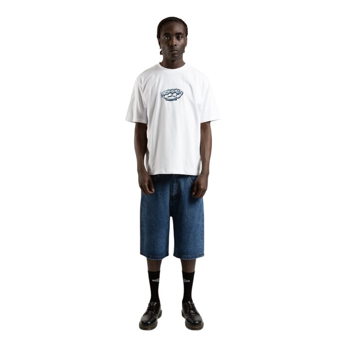 Wasted Paris Prey Casper Short - Washed Blue