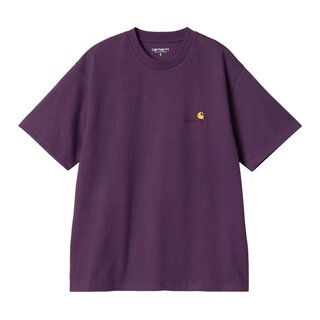 Carhartt WIP W' S/S American Script T-Shirt - Huckleberry