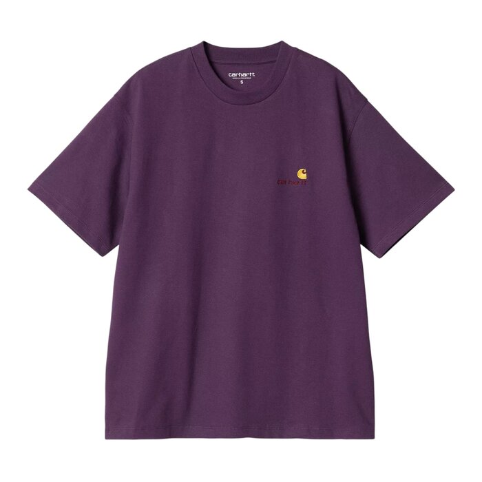 Carhartt WIP W' S/S American Script T-Shirt - Huckleberry
