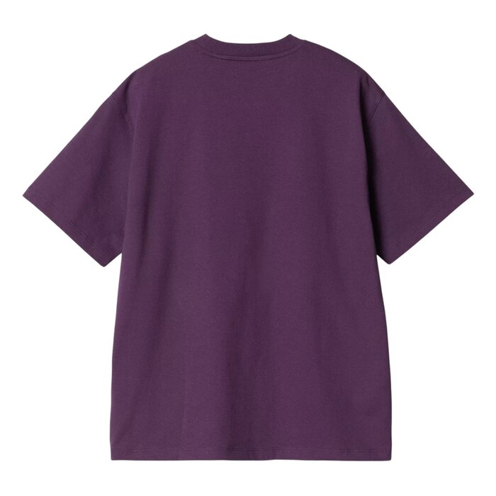 Carhartt WIP W' S/S American Script T-Shirt - Huckleberry