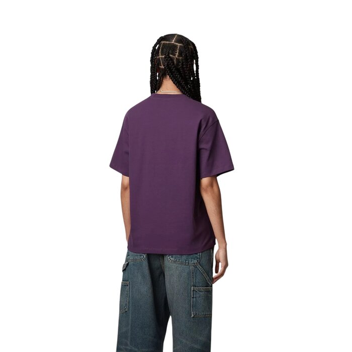 Carhartt WIP W' S/S American Script T-Shirt - Huckleberry