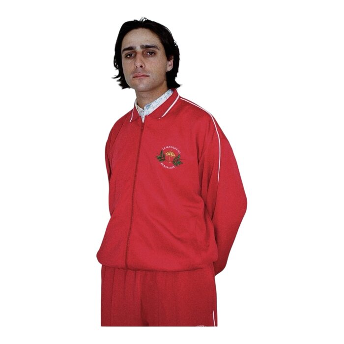 Hélas La Marque Tracksuit Jacket - Burgundy