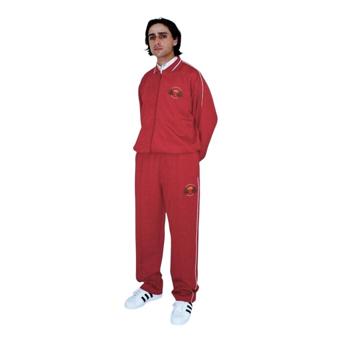 Hélas La Marque Tracksuit Jacket - Burgundy