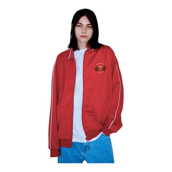 Hélas La Marque Tracksuit Jacket - Burgundy