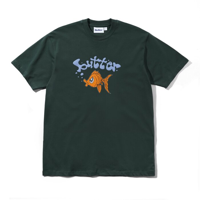 Butter Goldfish S/S T-Shirt - Dark Forest