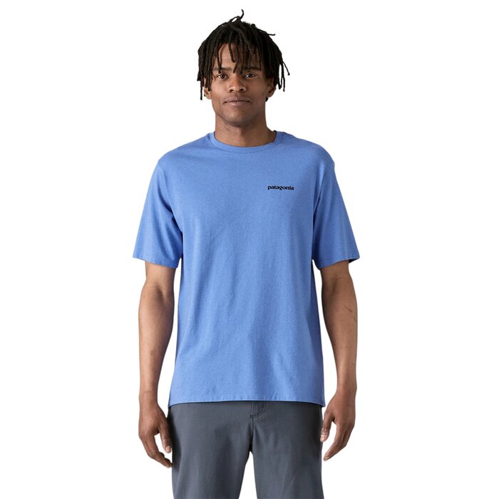 Patagonia M's P-6 Logo Responsibili Tee - Abundant Blue