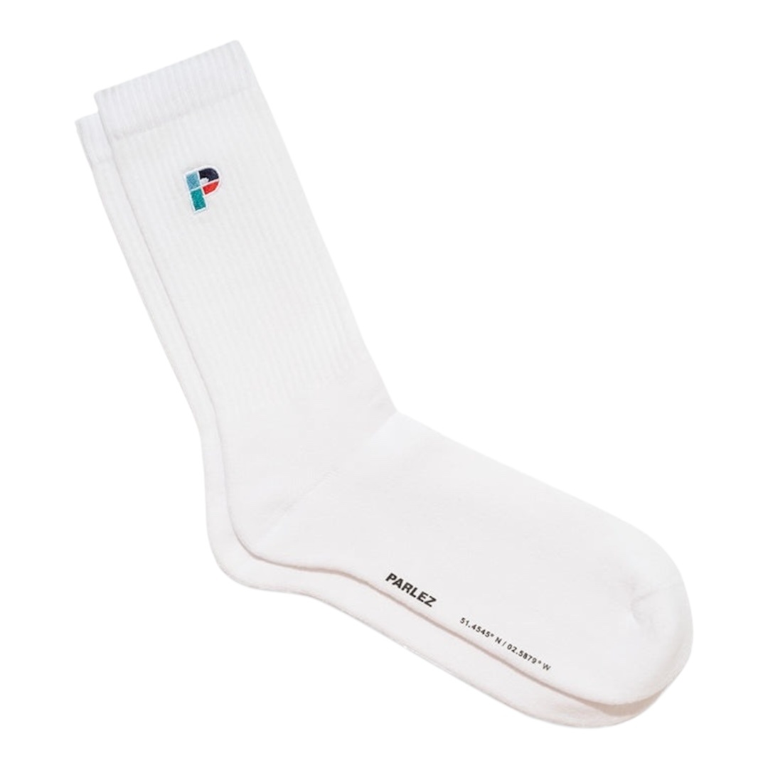 Parlez Lewis Sockens - White