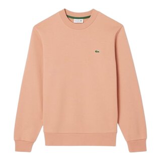 Lacoste Sweatshirt Molleton Col Rond - Beige ZIH