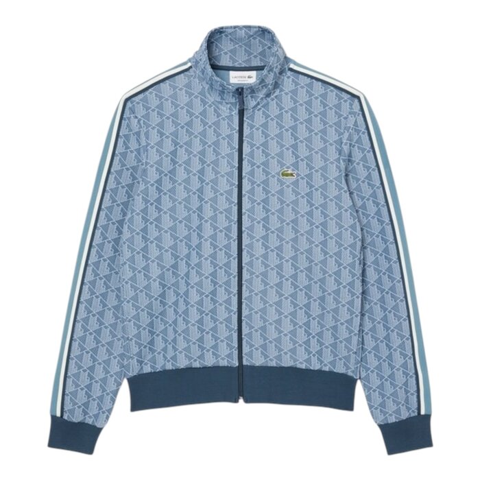Lacoste Veste de survêtement Monogramme - Bleu