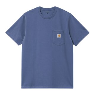 Carhartt WIP S/S Pocket T-Shirt - Blue Iris