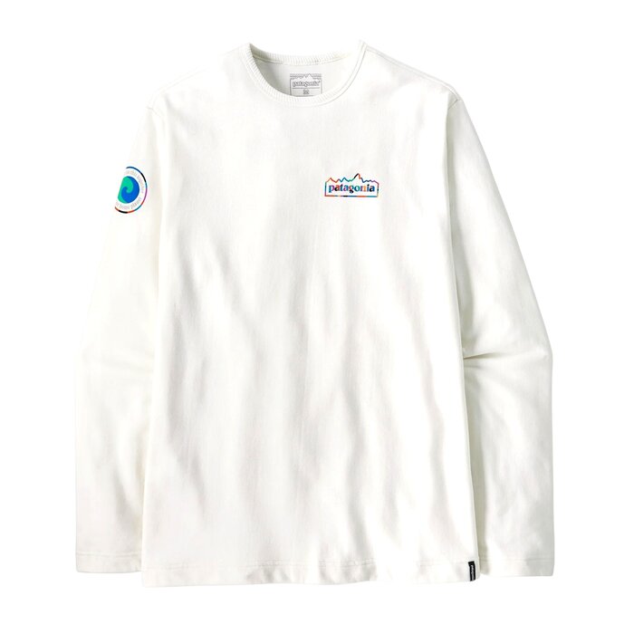 Patagonia M's LW Unity Fitz Wildrise Crew - Birch White