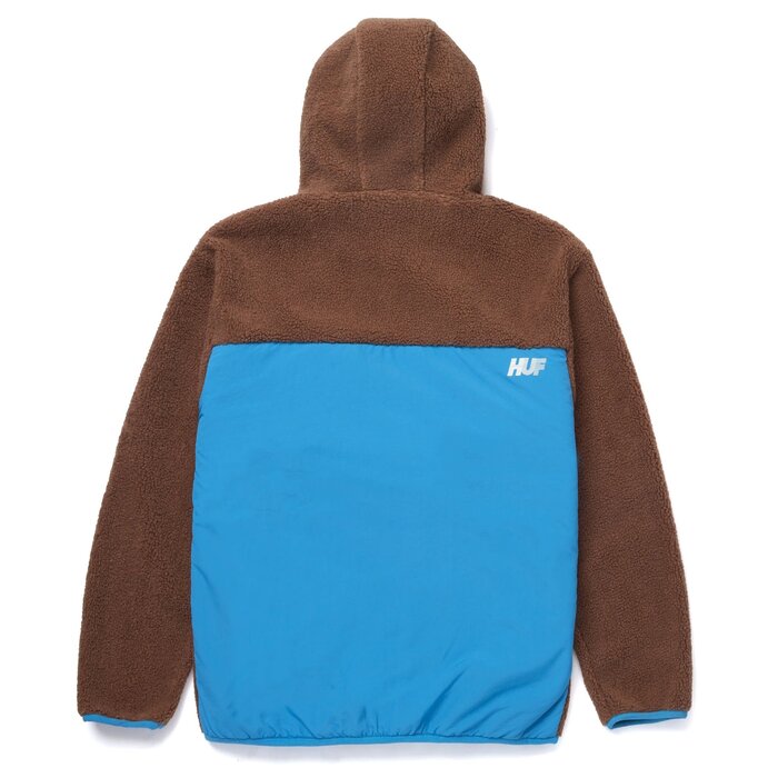 Huf Fort Point Sherpa Jacket - Dust Brown
