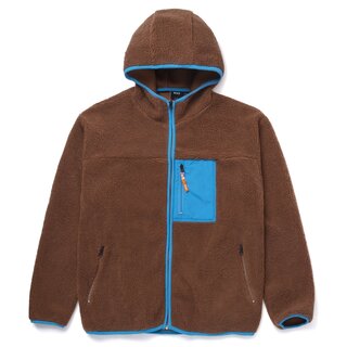 Huf Fort Point Sherpa Jacket - Dust Brown
