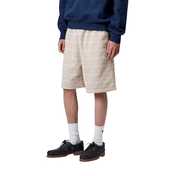 Carhartt WIP Gellar Short - Gellar Stripe/Wax Rinsed