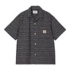 S/S Gellar Shirt - Gellar Stripe/Black Rinsed