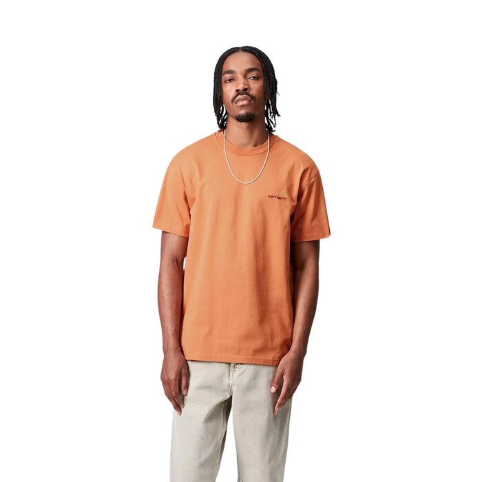 Carhartt WIP S/S American Script T-Shirt - Redhaven