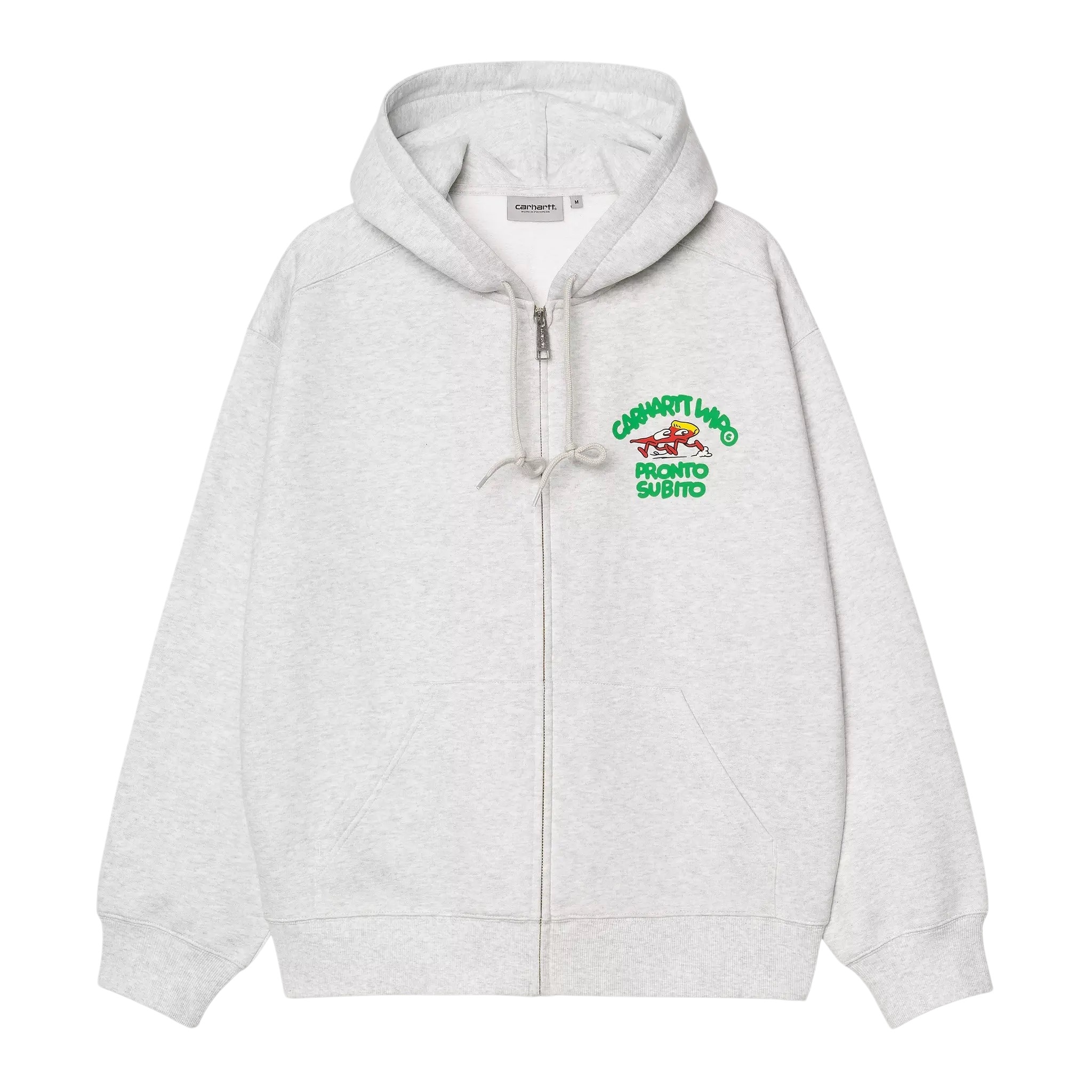 Carhartt WIP Hooded Pronto Sweat Jacket - Ash Heather