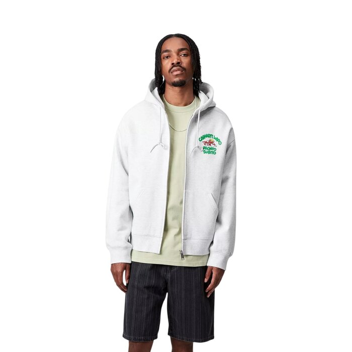 Carhartt WIP Hooded Pronto Sweat Jacket - Ash Heather