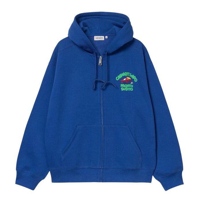 Carhartt WIP Hooded Pronto Sweat Jacket - Wolfsbane