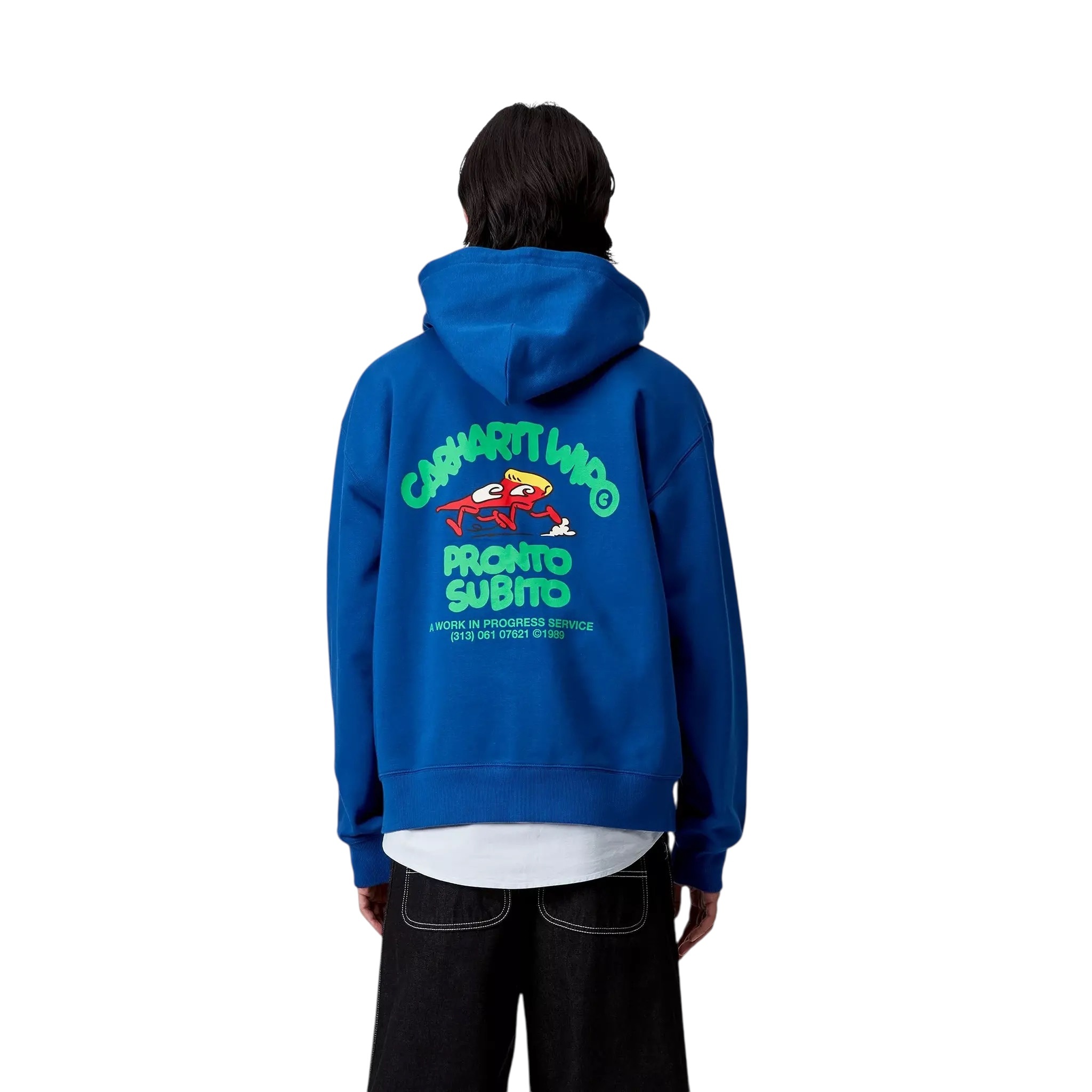 Carhartt WIP Hooded Pronto Sweat Jacket - Wolfsbane