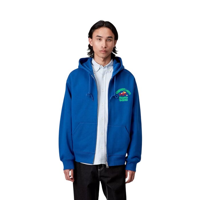 Carhartt WIP Hooded Pronto Sweat Jacket - Wolfsbane