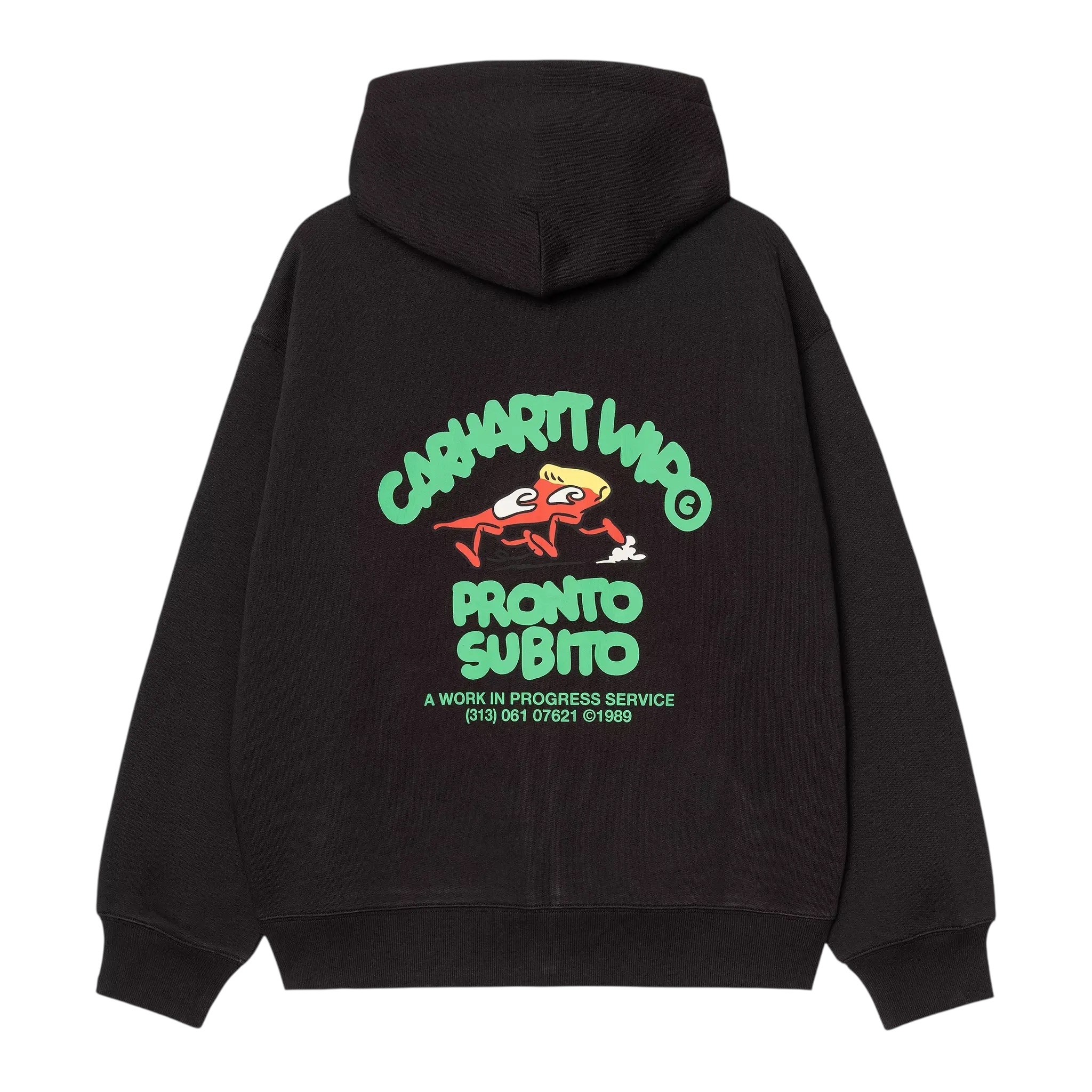 Carhartt WIP Hooded Pronto Sweat Jacket - Black