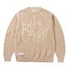 Scribbles Knit Sweater - Cream