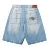 Scribble Denim Short - Faded Light Blue