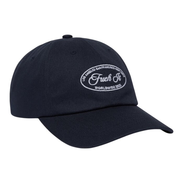 Huf Atelier Crest 6 Panel Cv Hat - Navy