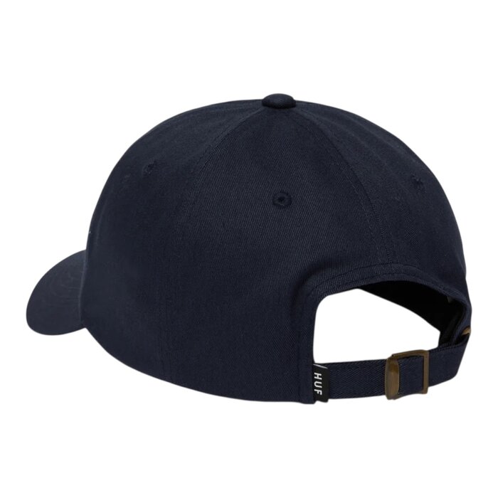 Huf Atelier Crest 6 Panel Cv Hat - Navy