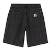 Rylan Short - Rylan Stripe/Black Stone Washed