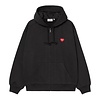 Hooded Heart II Hartt Sweat Jacket - Black