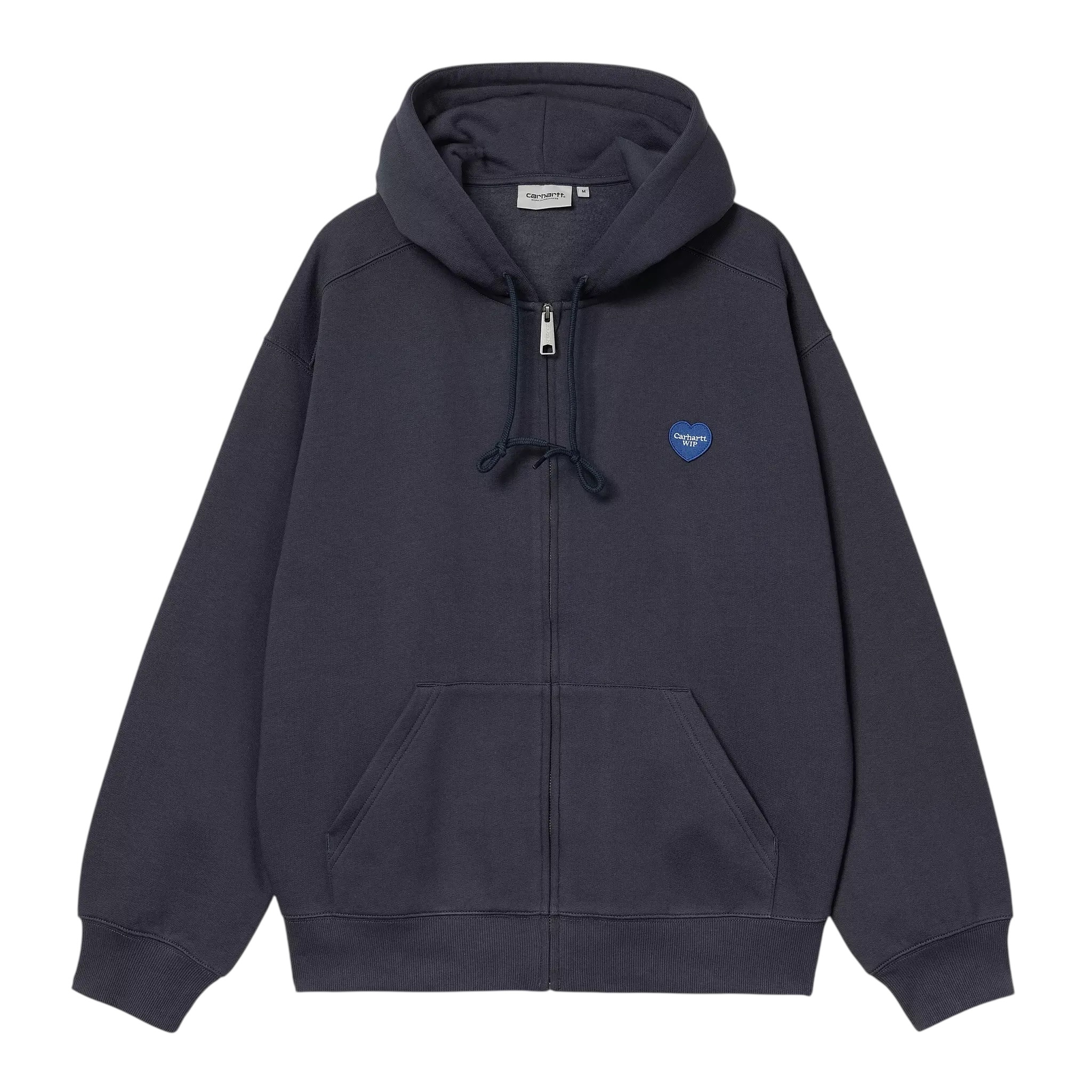 Carhartt WIP Hooded Heart II Hartt Sweat Jacket - Blue