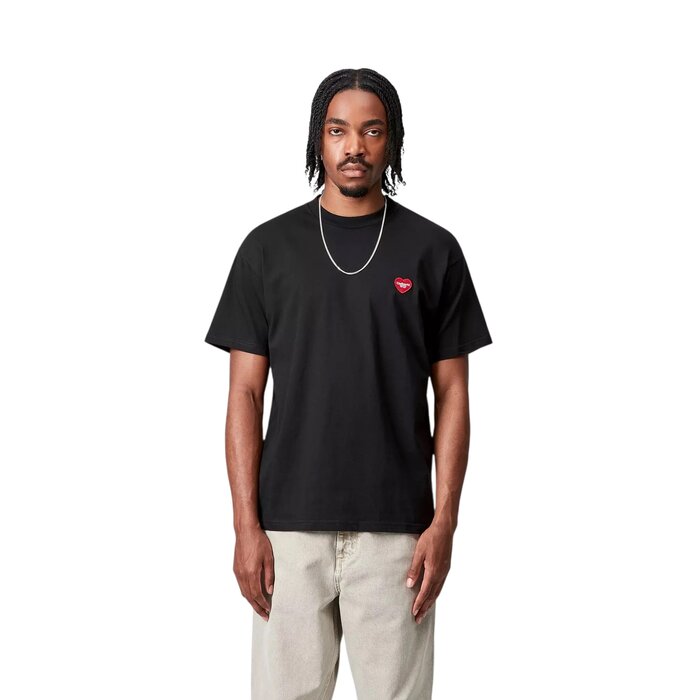 Carhartt WIP S/S Heart II Hartt T-Shirt - Black