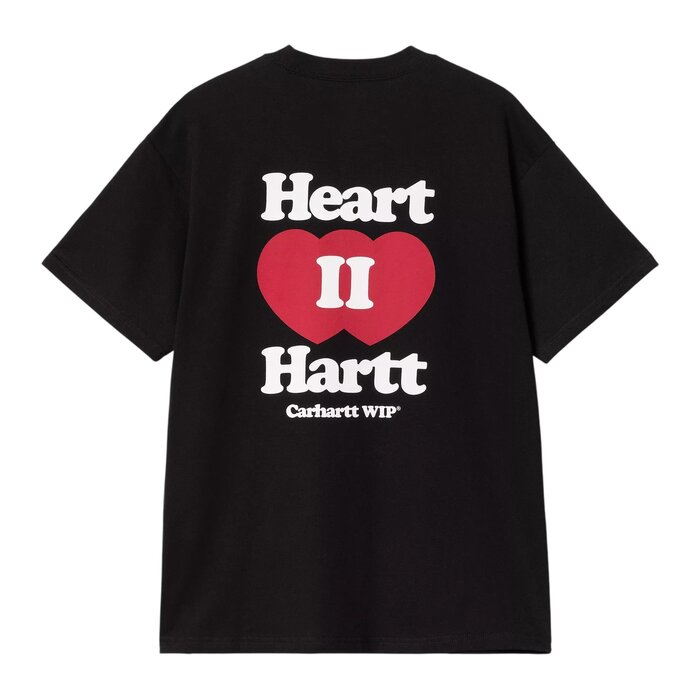 Carhartt WIP S/S Heart II Hartt T-Shirt - Black