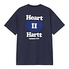 S/S Heart II Hartt T-Shirt - Blue