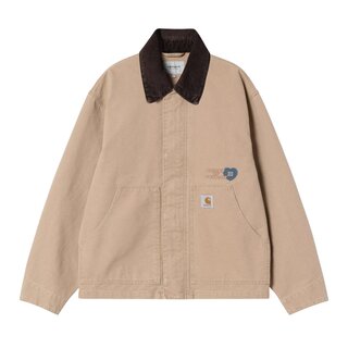 Carhartt WIP OG Arcan Graphic Jacket - Dusty H Brown/Tabacco (Heavy Stone Wash)