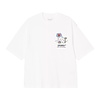 W' S/S Office Supplies T-Shirt - White