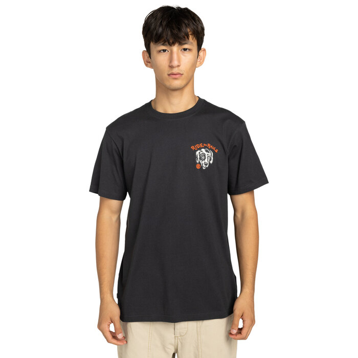 Element Timber Hobos T-shirt - Off Black