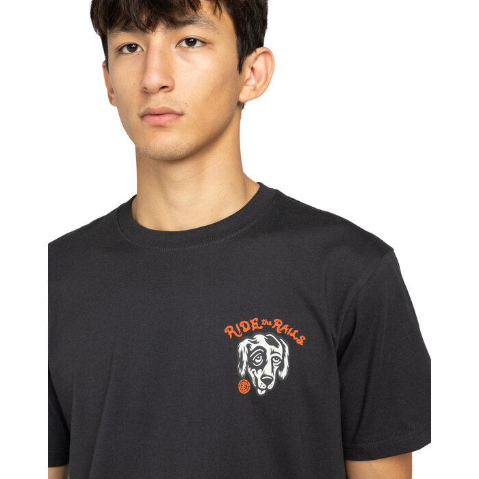 Element Timber Hobos T-shirt - Off Black