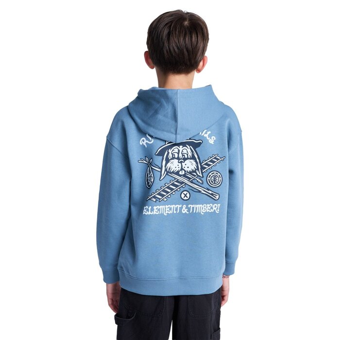 Element Timber Hobos Youth PO - Blue Mirage